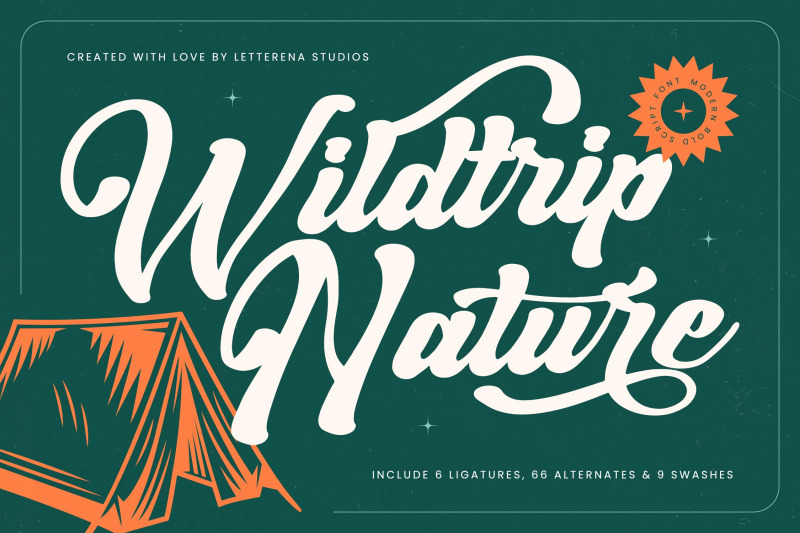 wildtrip-nature-modern-bold-script