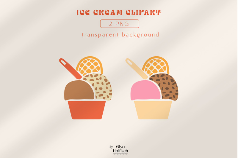 cute-ice-cream-cup-png-sweet-summer-retro-dessert-clipart