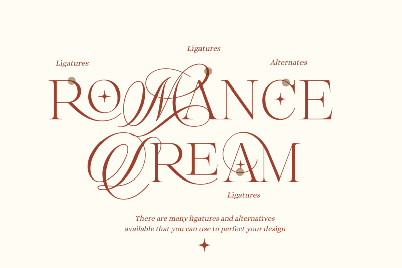 romance-dream-hybrid-font