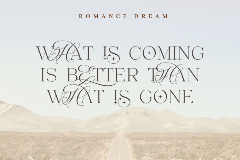 romance-dream-hybrid-font