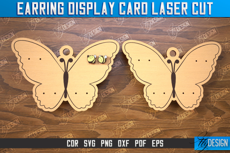 earring-display-card-laser-cut-butterfly-shaped-display-jewelry