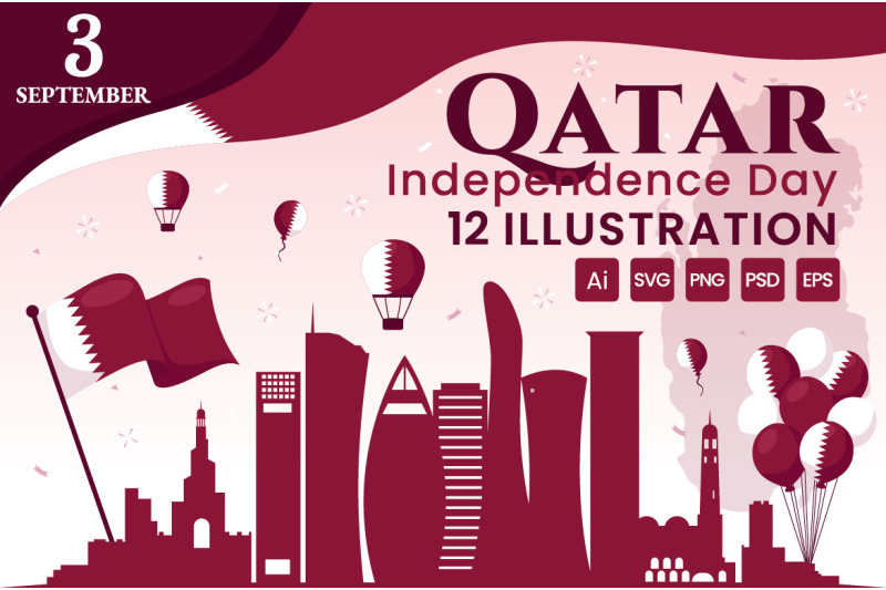 12-qatar-independence-day-illustration