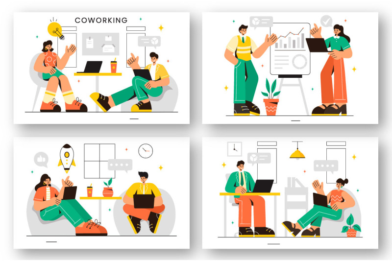 12-coworking-business-illustration