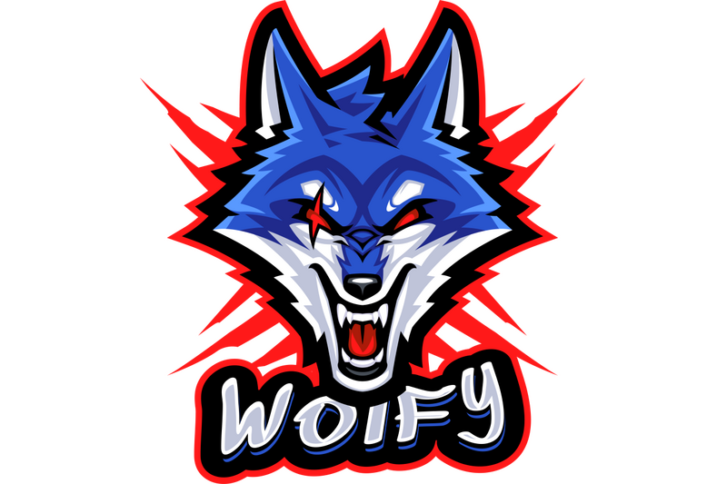 wolf-head-mascot-logo-design