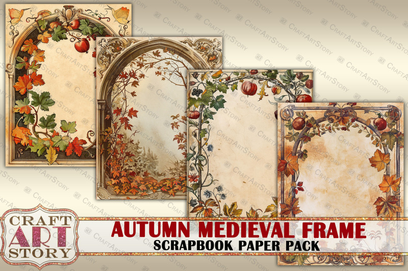 autumn-illuminated-frame-journal-pages-border-scrapbook