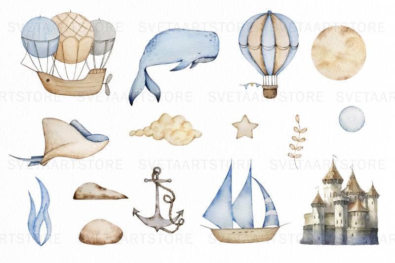 watercolor-whale-nursery-clipart