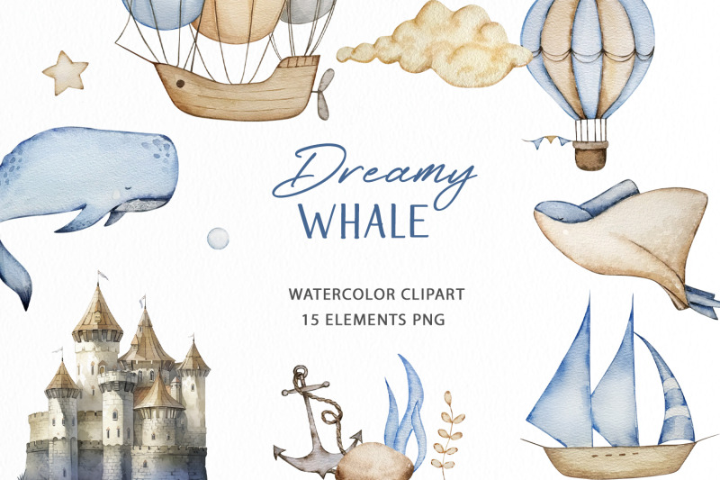 watercolor-whale-nursery-clipart