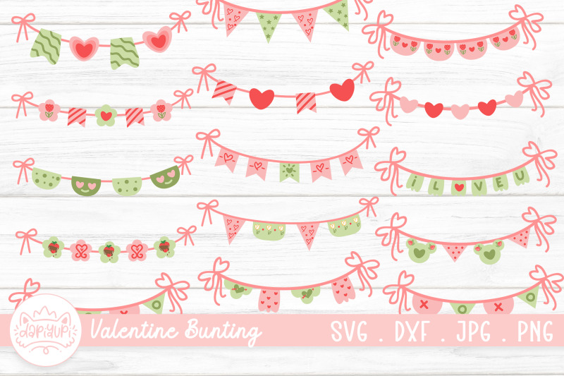 valentine-bunting-clipart-bundle