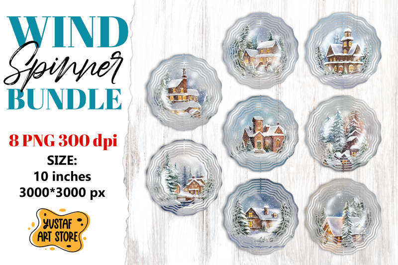 christmas-wind-spinner-winter-house-sublimation-bundle