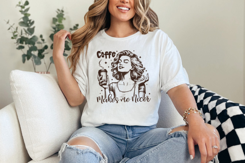 coffee-makes-me-nicer-png-snarky-sarcastic-adult-humor-trendy-womens-retro-tired-pig-funny-tee-girly-shirt-hoodie-relatable