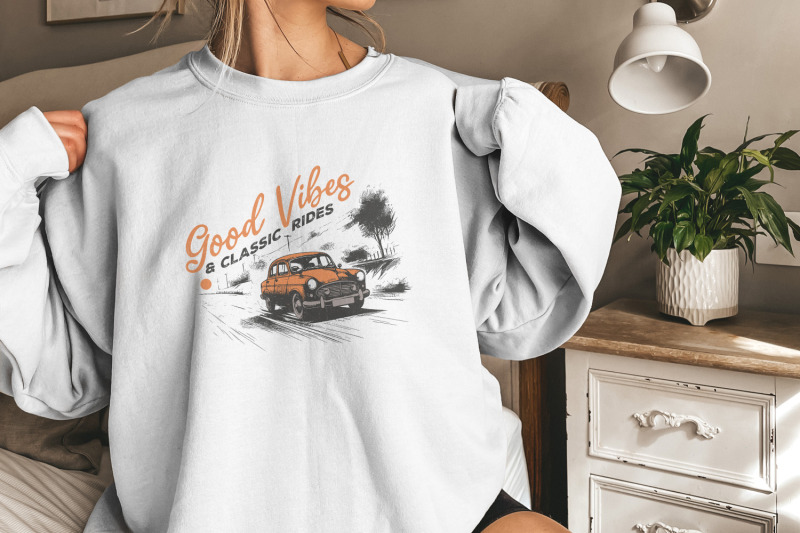 good-vibes-amp-classic-rides-png-vintage-retro-car-vacation-summer-graphic-trendy-t-shirt-digital-download-sublimation-design-instant-png