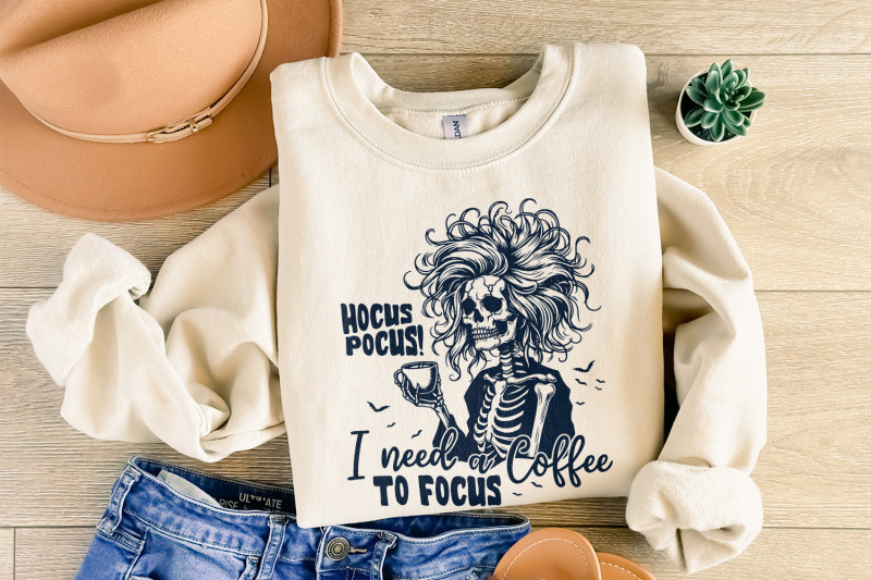 hocus-pocus-i-need-a-coffee-to-focus-png-retro-halloween-png-spooky-girl-png-fall-png-funny-halloween-shirt-cute-halloween-png