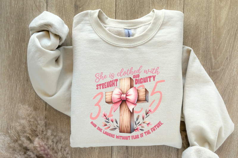 she-is-clothed-png-proverbs-31-png-christian-png-coquette-bible-verse-bow-png-pink-coquette-bow-png-sublimation-designs-mom-bow