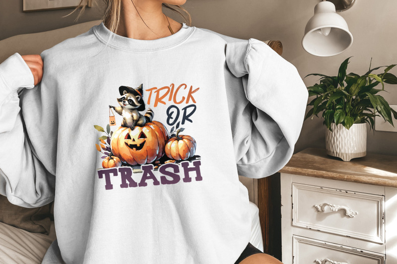 trick-or-trash-png-raccoon-png-halloween-png-feral-girl-trick-or-trashy-raccoon-halloween-feral-halloween-autumn-png-cute-but-feral