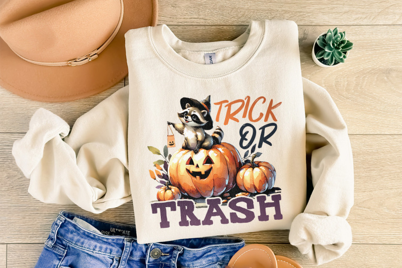 trick-or-trash-png-raccoon-png-halloween-png-feral-girl-trick-or-trashy-raccoon-halloween-feral-halloween-autumn-png-cute-but-feral