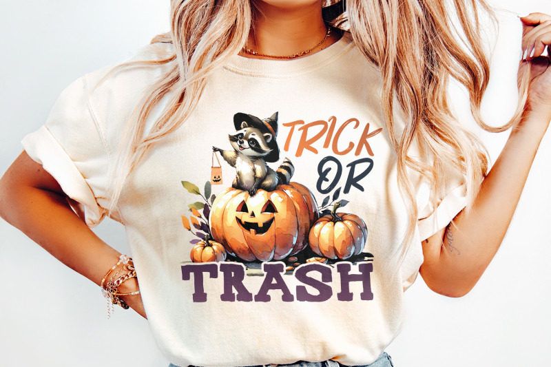 trick-or-trash-png-raccoon-png-halloween-png-feral-girl-trick-or-trashy-raccoon-halloween-feral-halloween-autumn-png-cute-but-feral