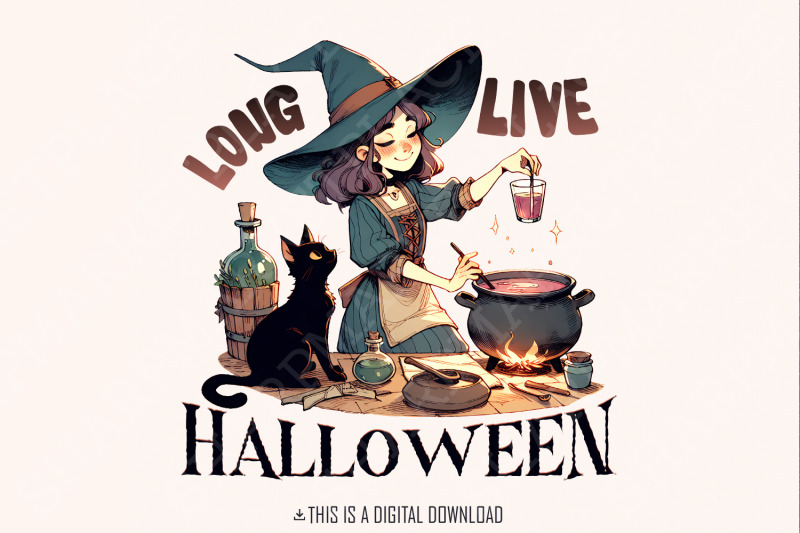 long-live-halloween-png-vintage-halloween-png-witchy-png-retro-halloween-spooky-season-png-digital-download-black-cat-png-fall-apparel