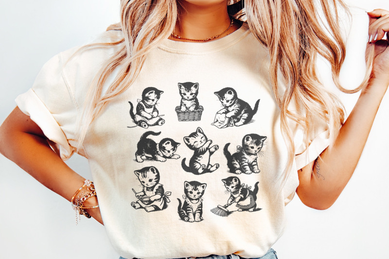 vintage-cats-png-retro-cat-png-cat-tattoo-png-funny-cat-png-cat-tshirt-png-cat-pattern-png-crazy-black-cat-cat-owner-png