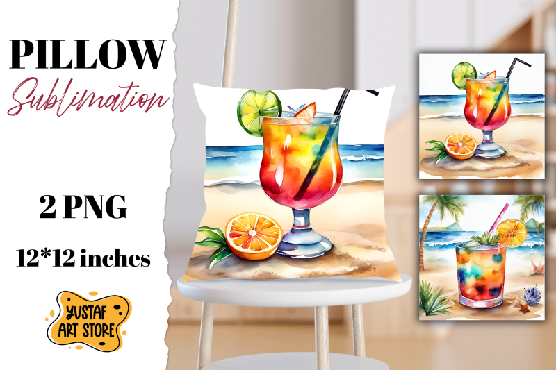 cocktail-pillow-sublimation-2-summer-pillow-design