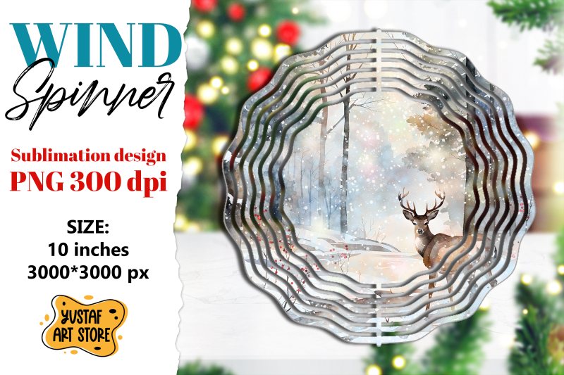 christmas-deer-wind-spinner-winter-sublimation-design