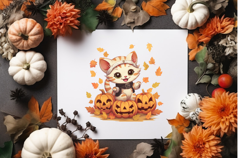 cute-kawaii-cats-for-halloween-sticker