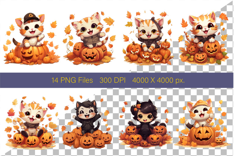 cute-kawaii-cats-for-halloween-sticker