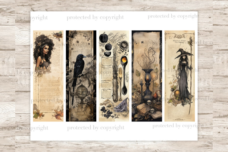 book-of-spells-bookmarks-witch-printable-paper