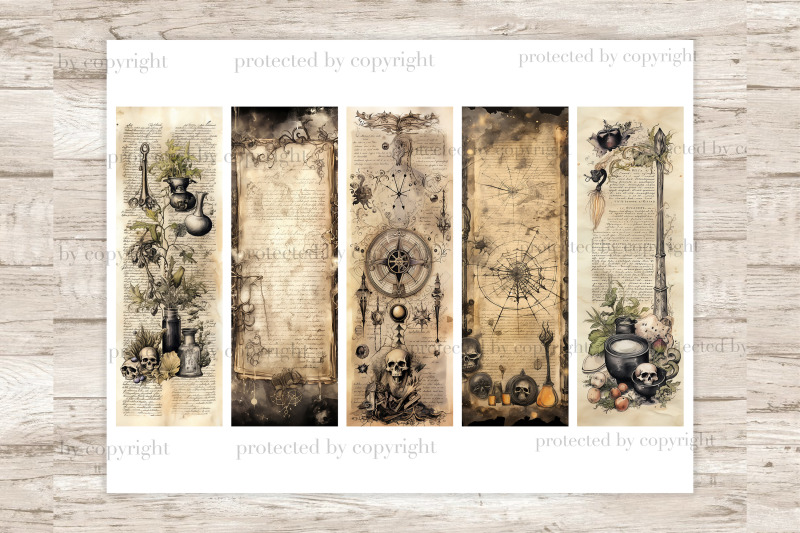 book-of-spells-bookmarks-witch-printable-paper