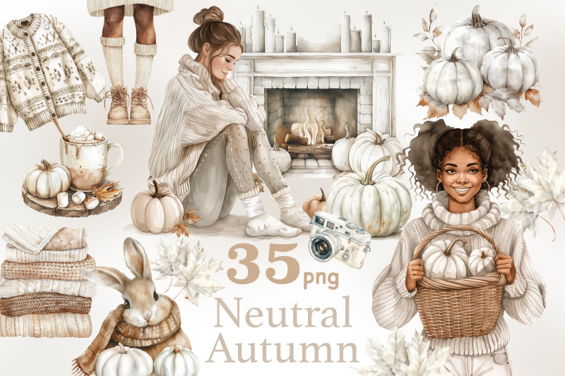 neutral-autumn-clipart-fashion-illustration-set