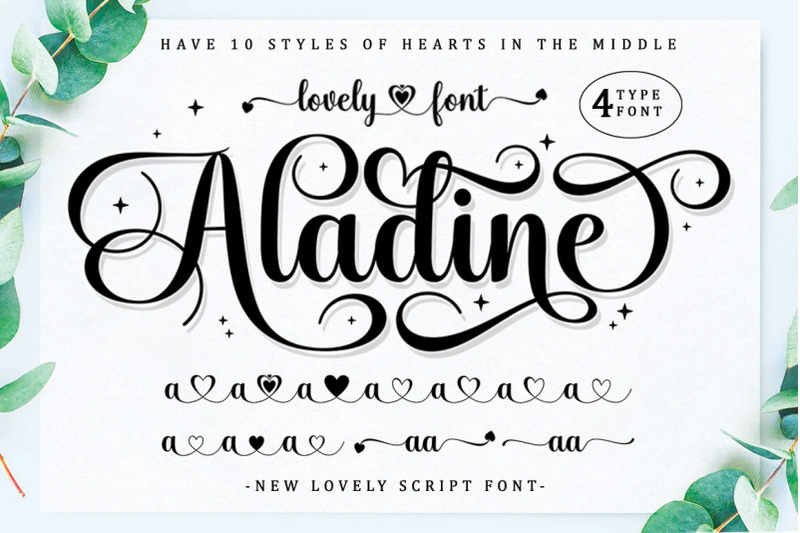 aladine-lovely-script