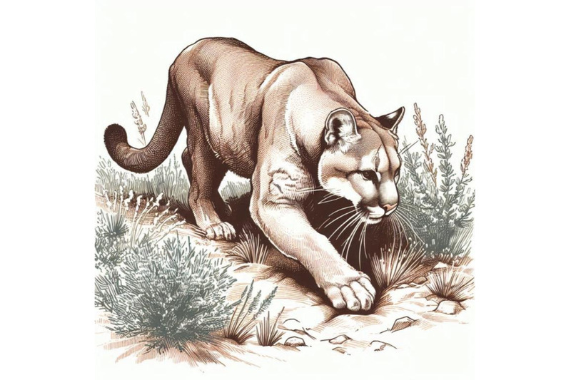 a-mountain-lion-stalking-its-prey