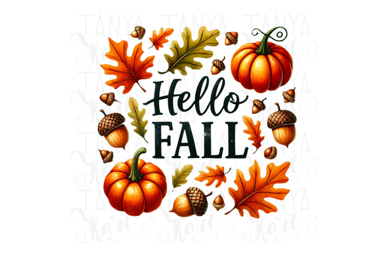 hello-fall-png-cute-pumpkin-and-leaves-digital-print-pumpkin-season