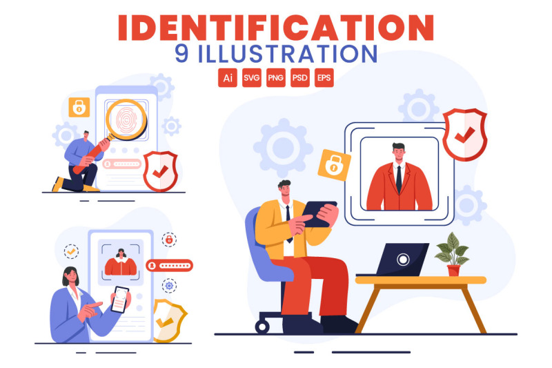 9-identification-card-illustration