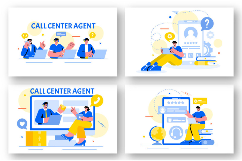 18-call-center-agent-illustration