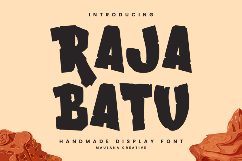 raja-batu-handmade-display-font