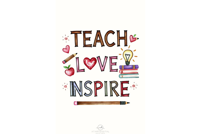 teach-love-inspire-educational-quote-for-classroom-print-school-succ