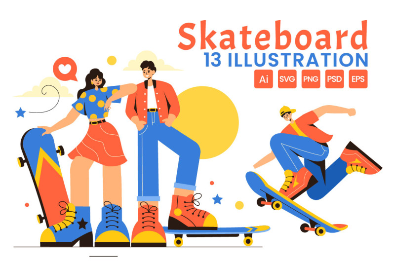 13-skateboard-sport-illustration