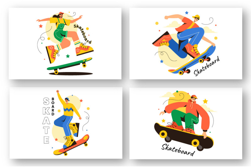 13-skateboard-sport-illustration