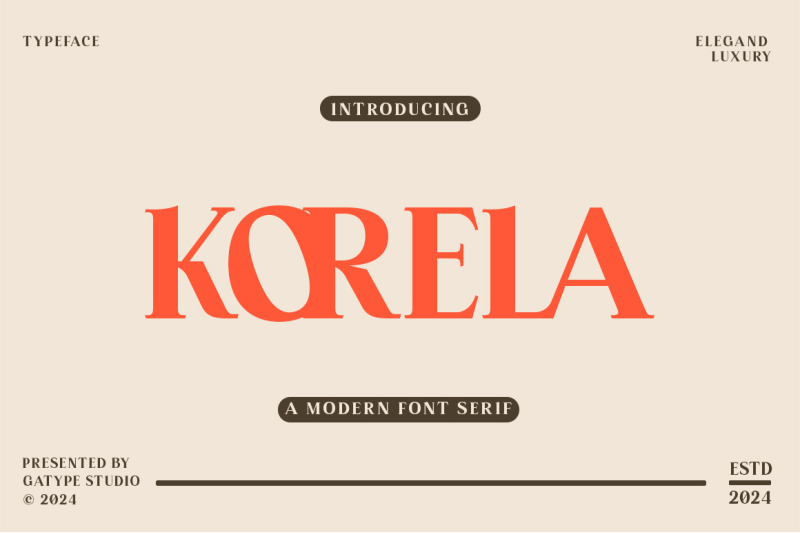 korela-serif