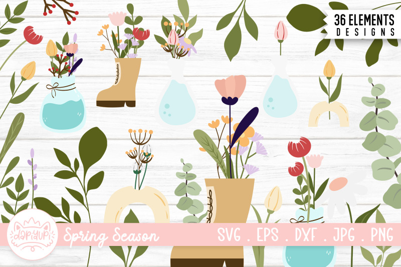 gardening-clipart-bundle-spring-svg-bundle