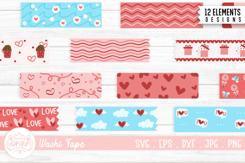 valentine-washi-tape-clipart-svg-bundle-washi-tape-sticker