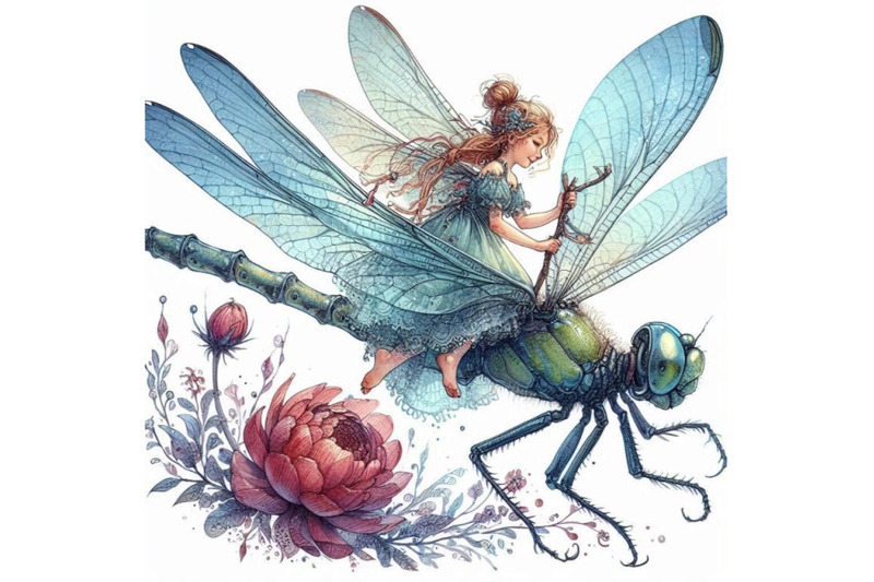 a-fairy-riding-on-a-dragonfly