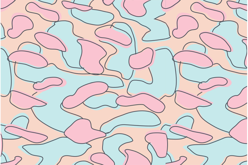 modern-abstract-background-camouflage-pattern-in-pastel-colors-vector