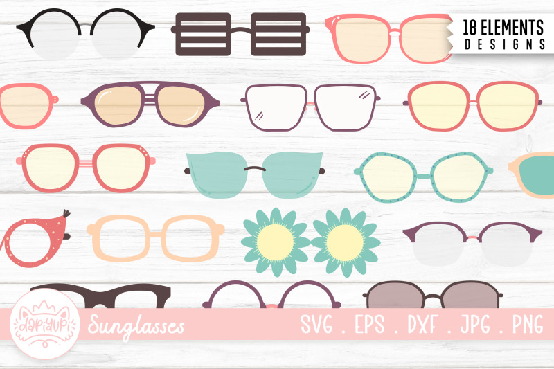 sunglasses-clipart-bundle-glasses-clipart-svg