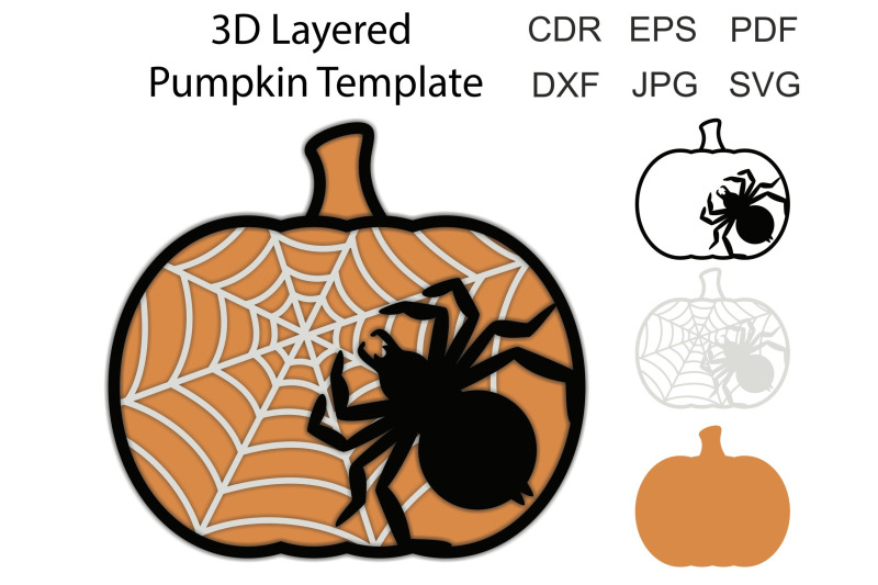 pumpkins-svg-3d-layered-halloween-pumpkins-svg-template