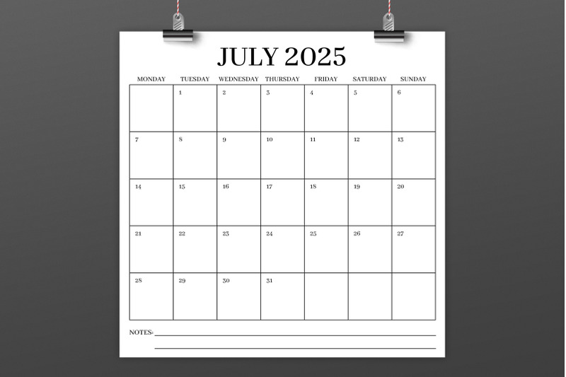 2025-square-12x12-mon-sun-calendar