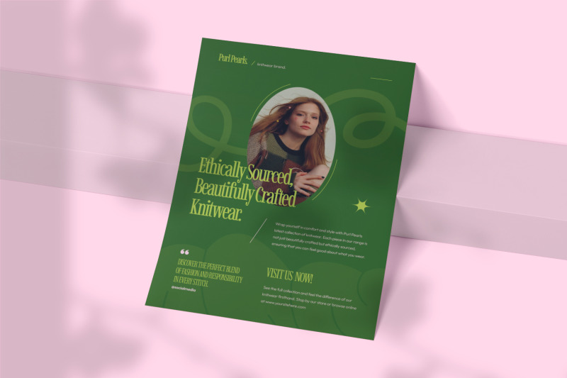 beautifully-crafted-knitwear-flyer-template