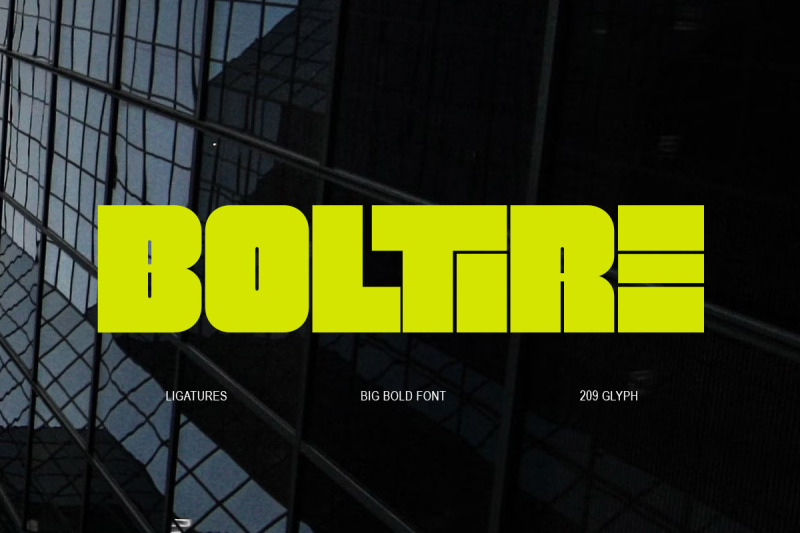 boltire-big-bold-font