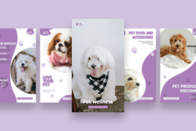 petshop-instagram-story-template