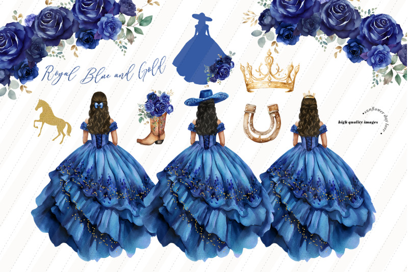 royal-blue-princess-boots-clipart-blue-mexican-flowers